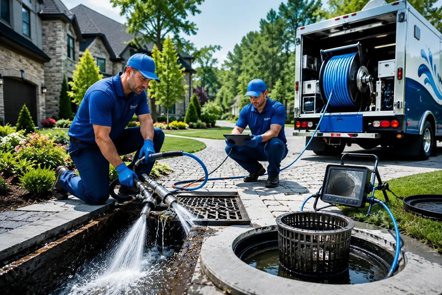 Local outdoor drain cleaning professionals in Villanova, PA